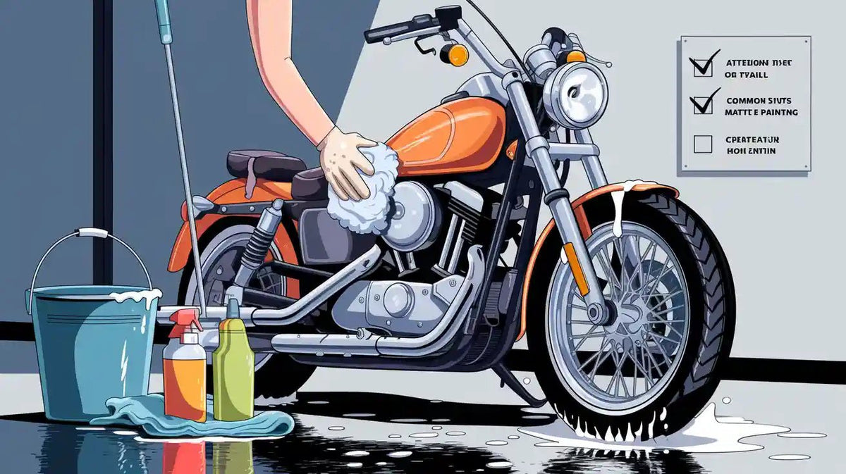 How to Avoid Common Mistakes When Foam Washing Your Motorcycle