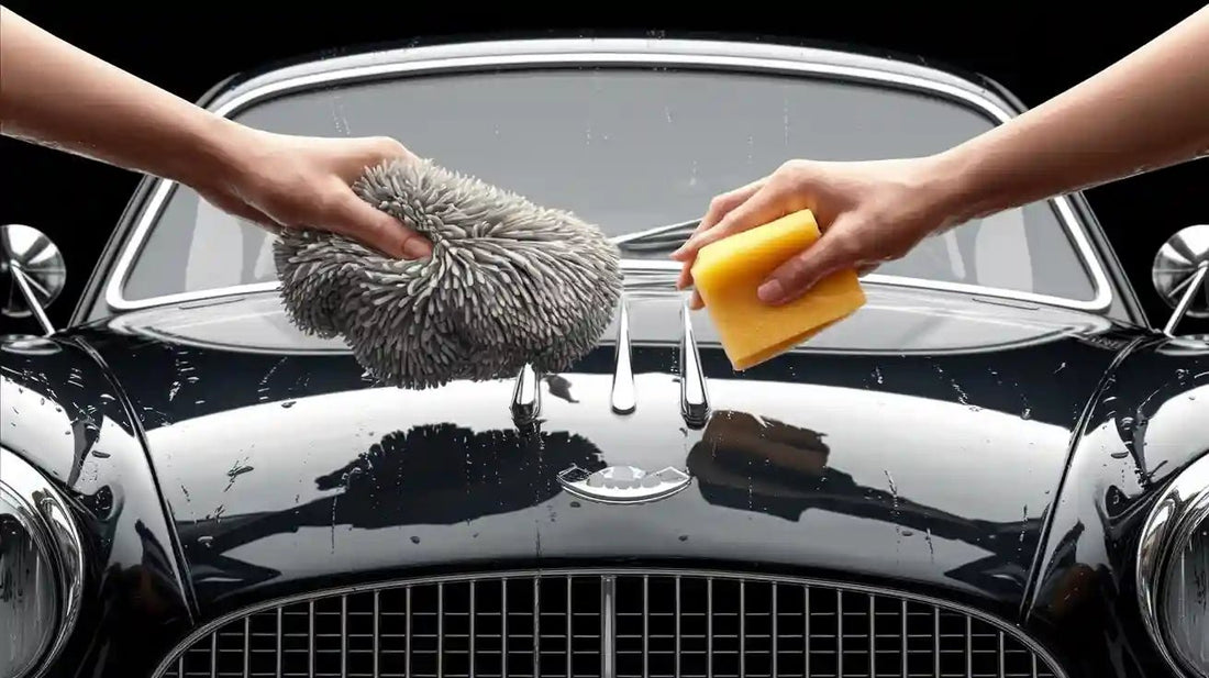 Meitai Glove Car Wash Tips Choosing Between Mitts and Sponges for the Best Results - Meitai